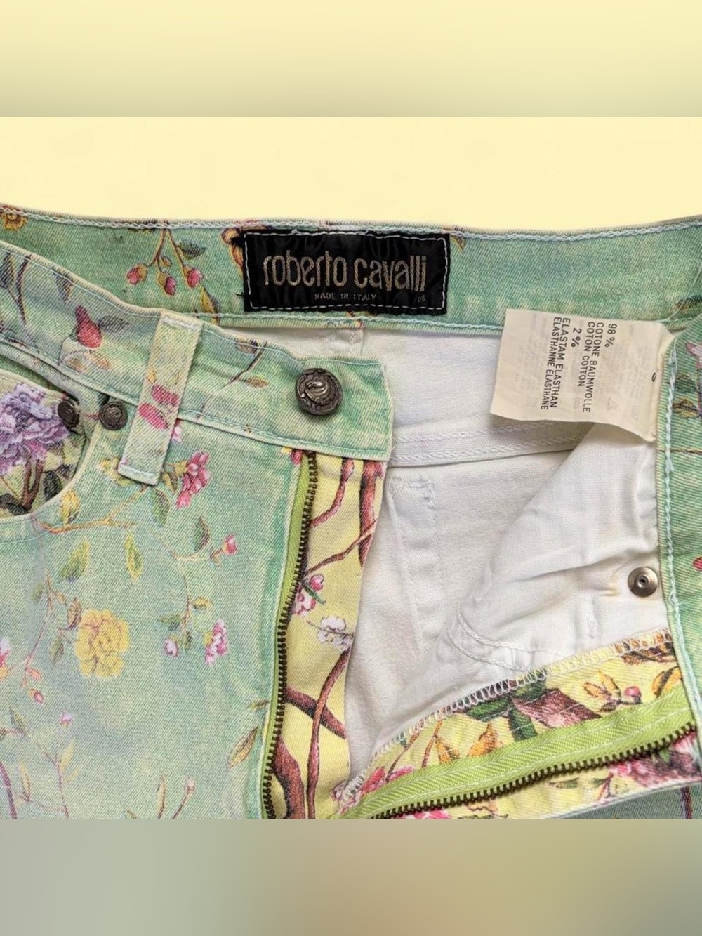 Rare Vintage Roberto Cavalli Jeans - Picture 8 of 8